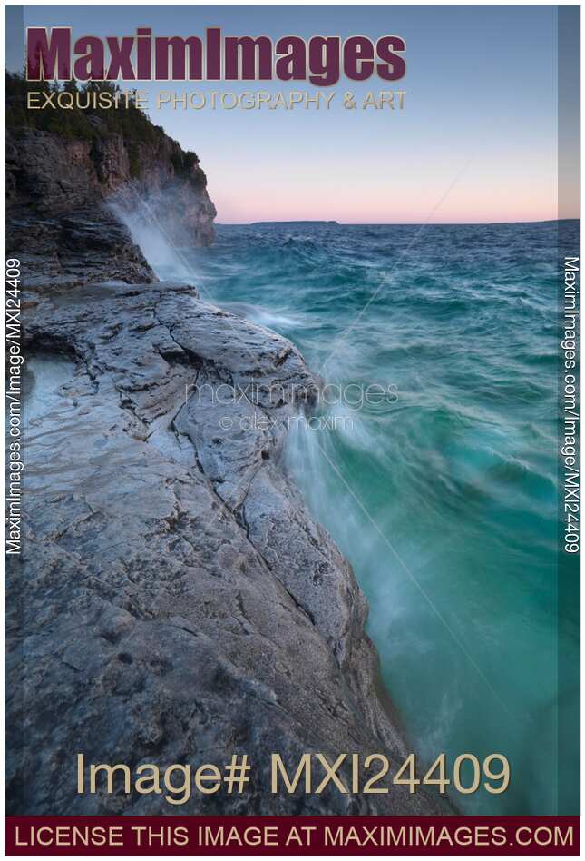 Sunrise over Georgian Bay, Ontario