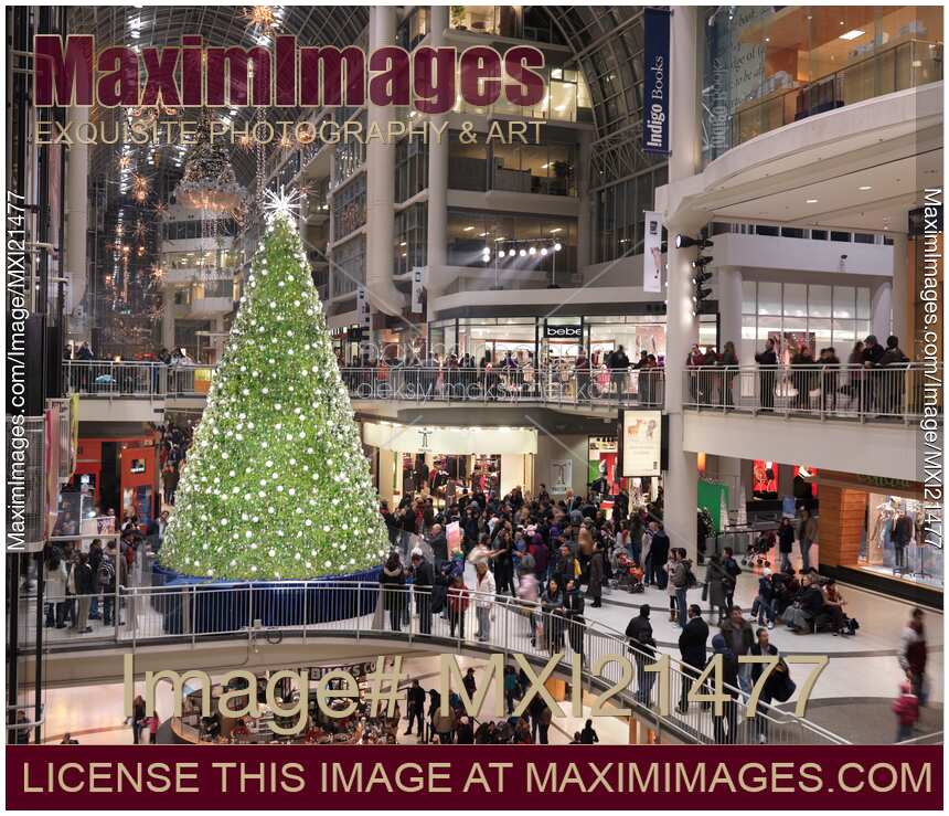 Swarovski Christmas Tree at Toronto Eaton Centre