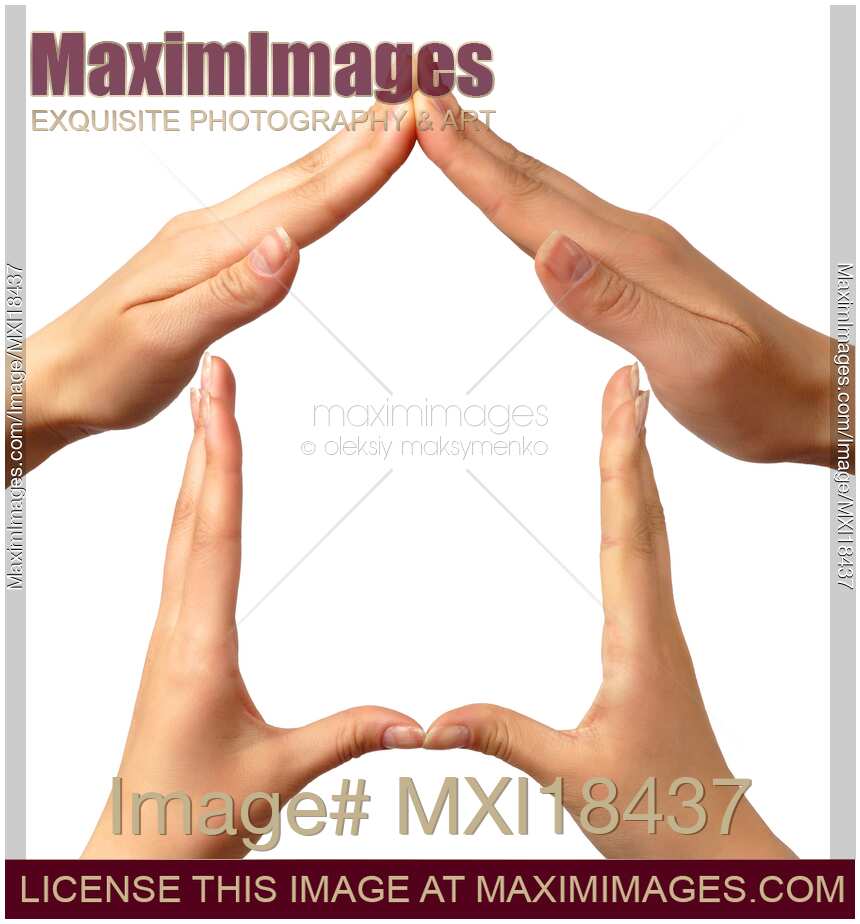 Symbol home made by hands