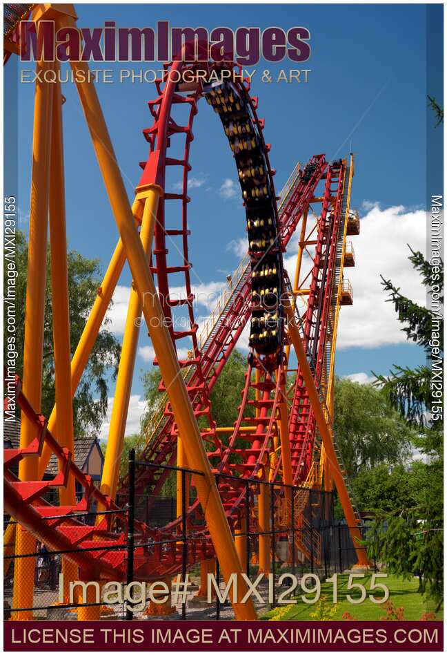 The Bat Roller Coaster at Canada's Wonderland