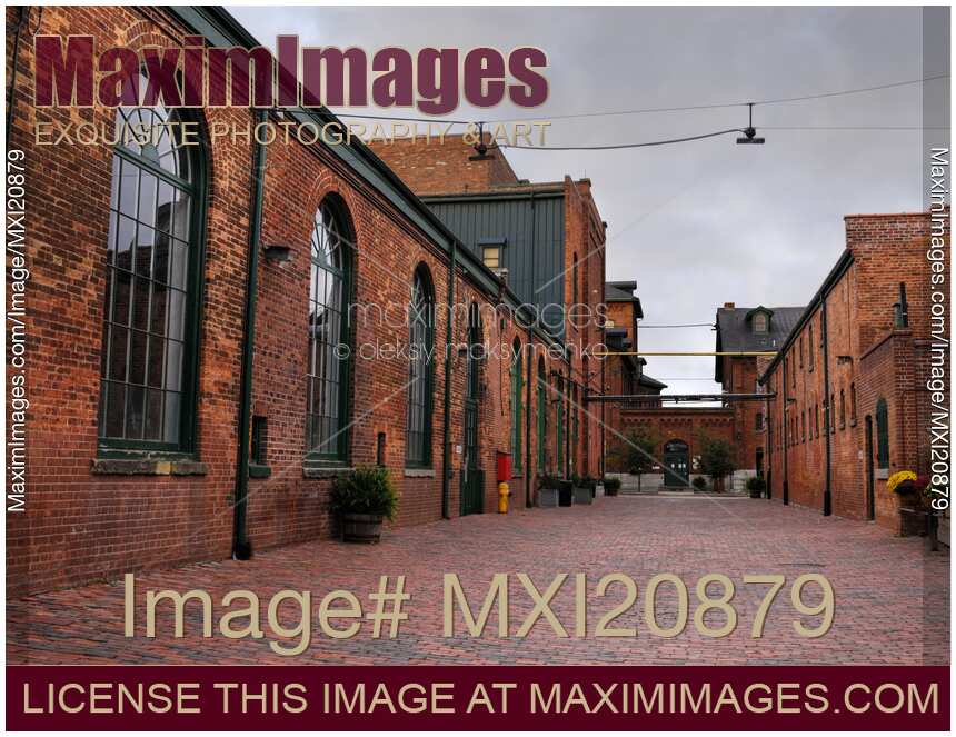 The Distillery Historic District in Toronto