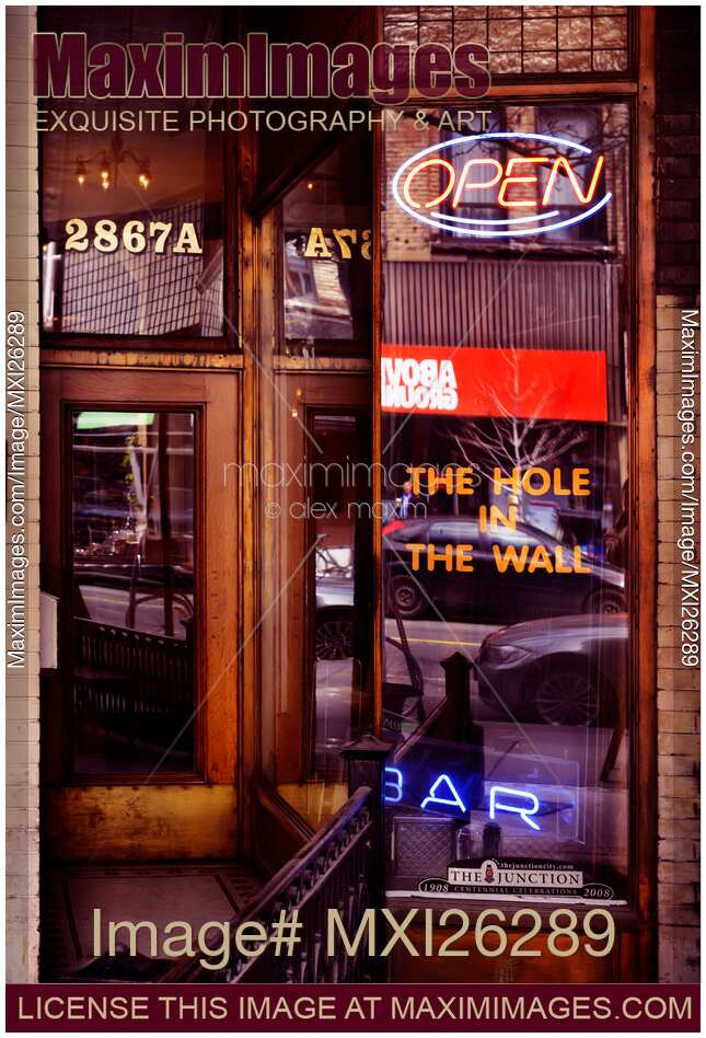 The Hole in The Wall bar at the Junction Toronto