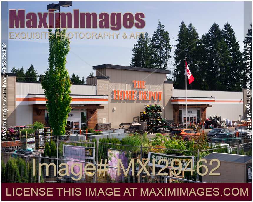 The Home Depot store front in Canada