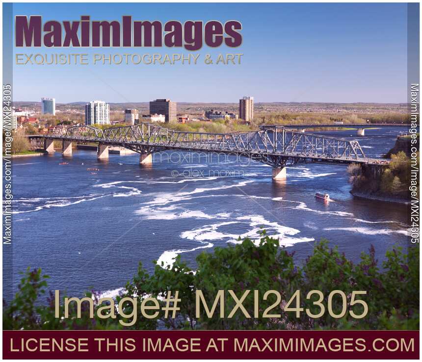The Interprovincial Bridge over Ottawa river
