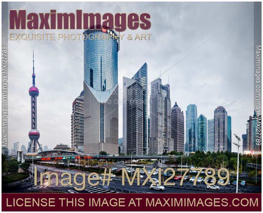 The Oriental Pearl Tower in Shanghai
