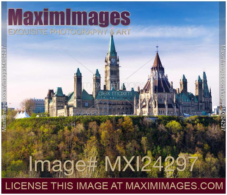 The Parliament Building in Ottawa Canada