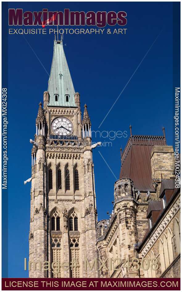The Peace Tower in Ottawa
