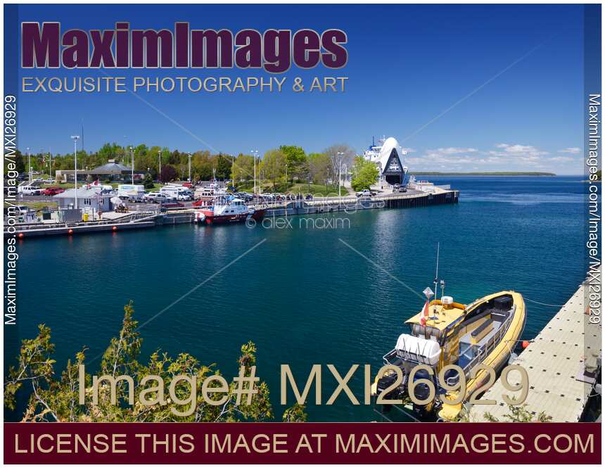 Tobermory harbour Canada