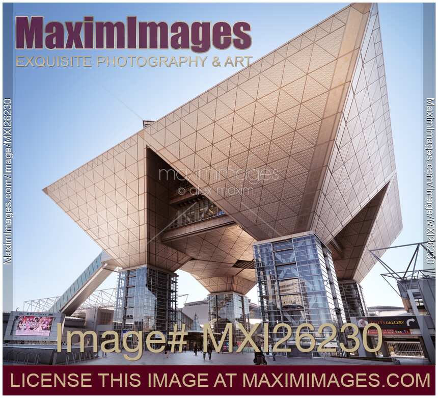 Tokyo Big Sight Exhibition Center in Japan