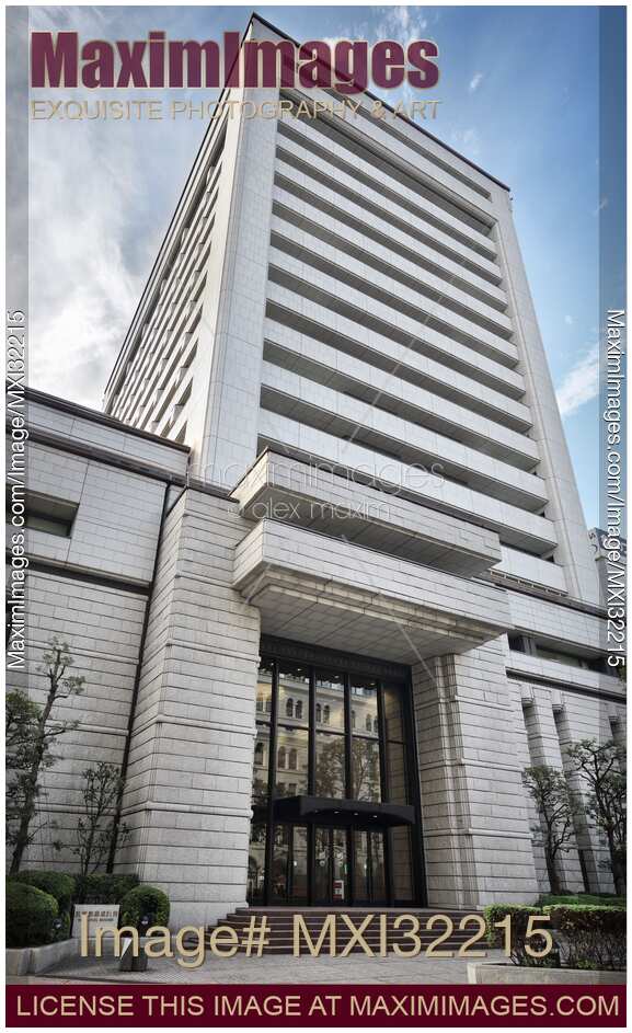 Tokyo Stock Exchange building in Japan