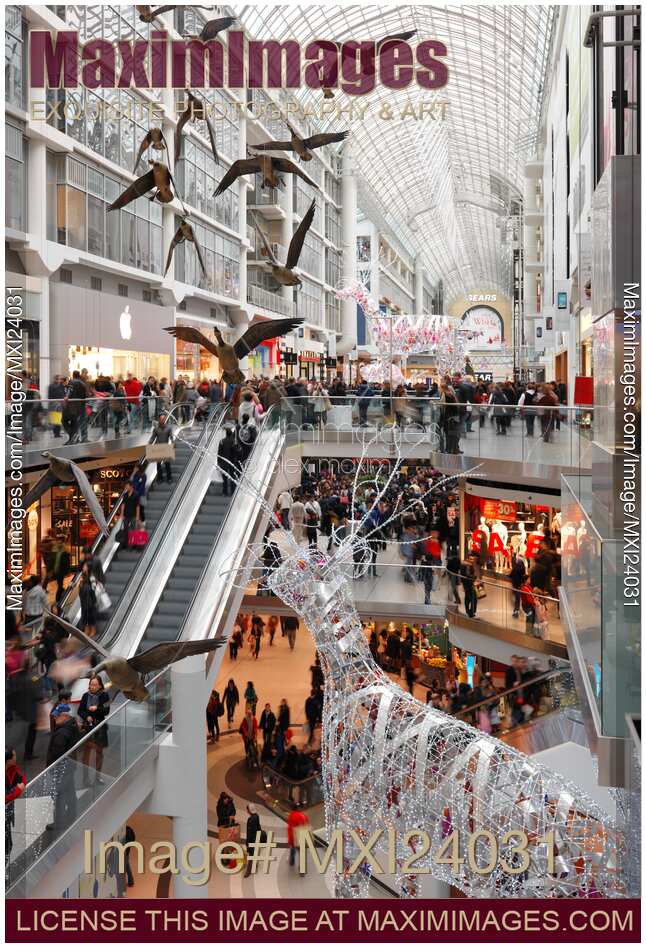 Toronto Eaton Centre shopping mall
