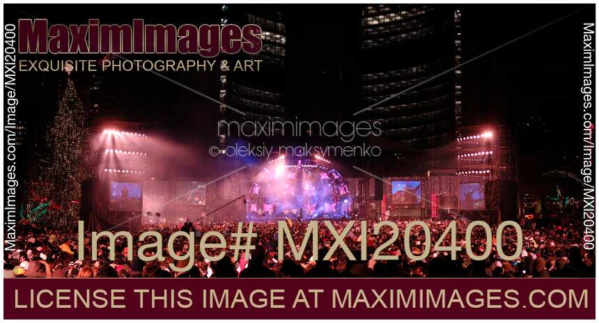 Toronto Nathan Phillips Square New Year Show