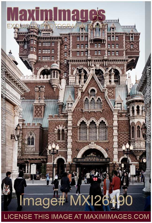 Tower of Terror attraction at Tokyo Disneysea