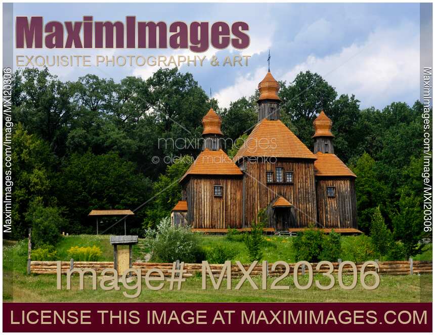 Traditional Ukrainian Wooden Church