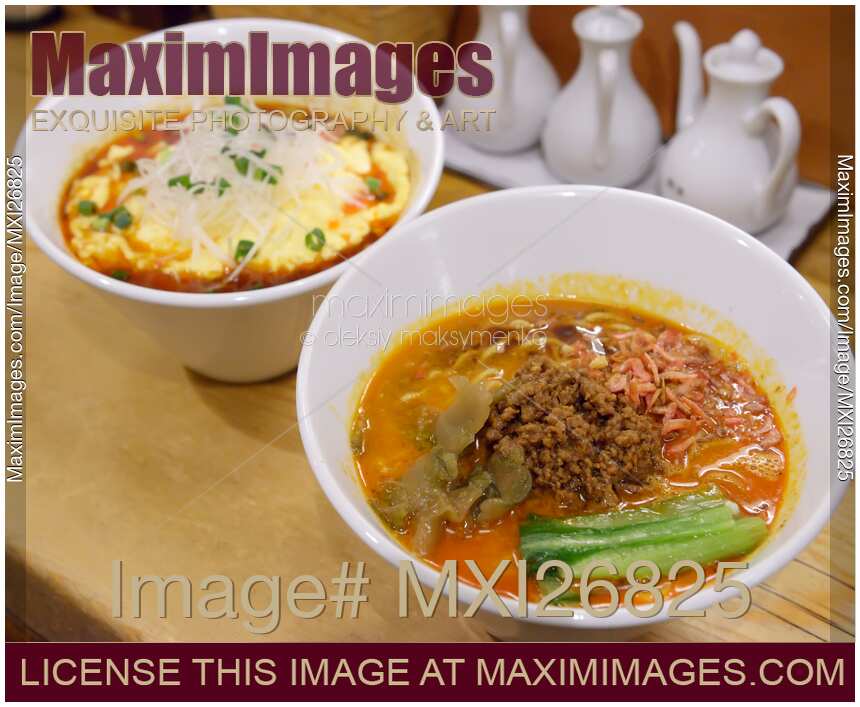 Two bowls of ramen