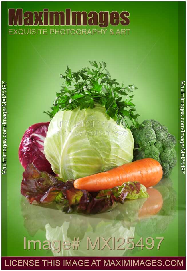 Vegetable food still life