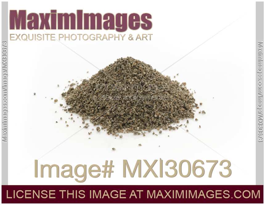Vermiculite soil amendment mineral closeup