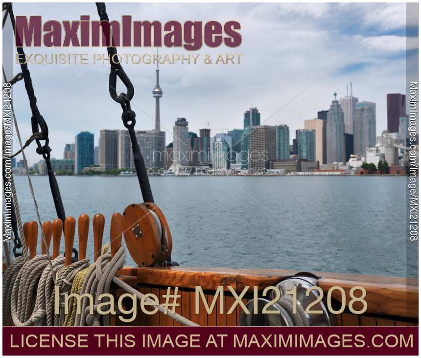View of the City of Toronto from a Cruise Ship