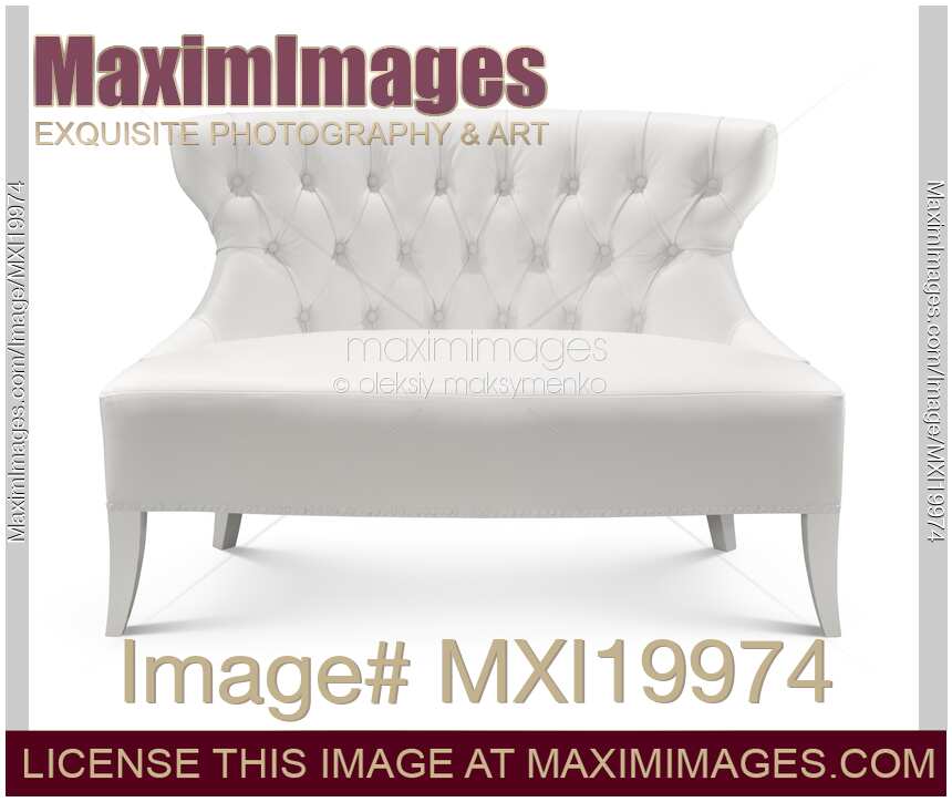 White Loveseat