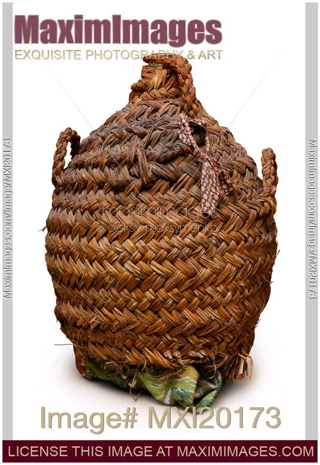 Wicker Wine Bottle