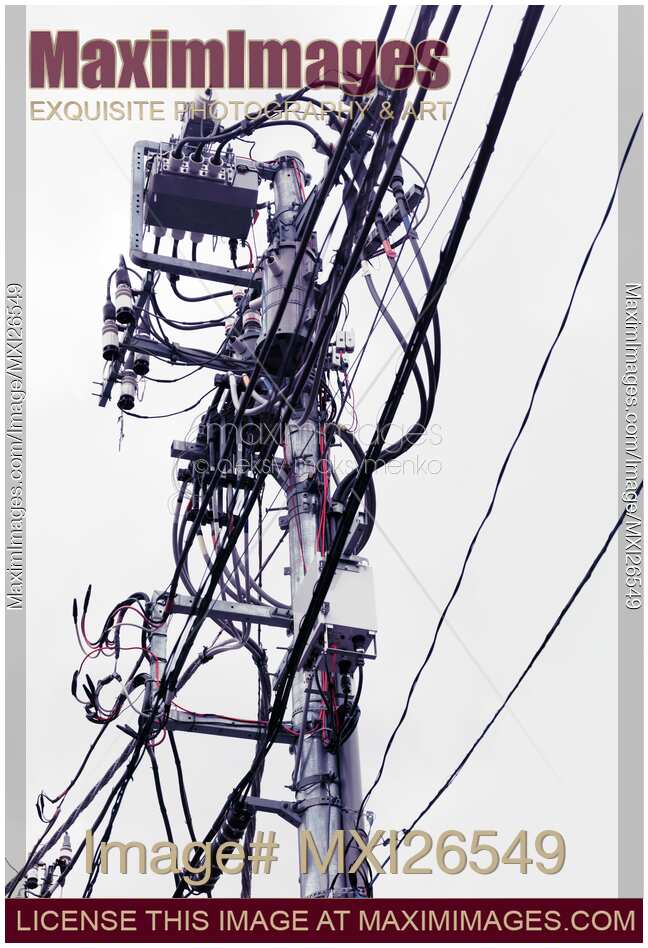 Wiring mess in Japan