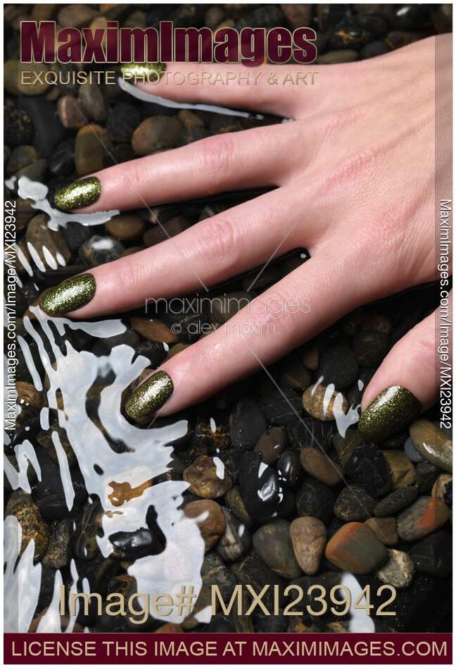 Woman Hand in Water