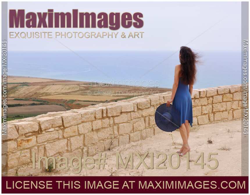 Woman Looking at the Sea