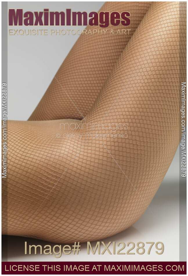 Woman Wearing Pantyhose