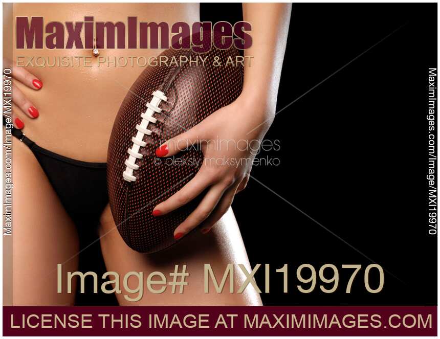 Woman with a Football
