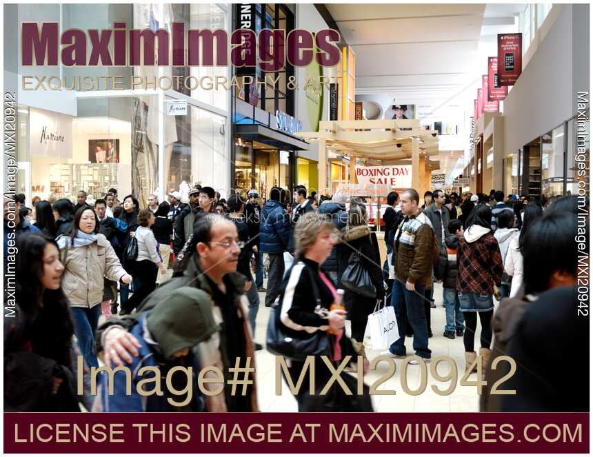 Yorkdale Shopping Centre on Boxing Day