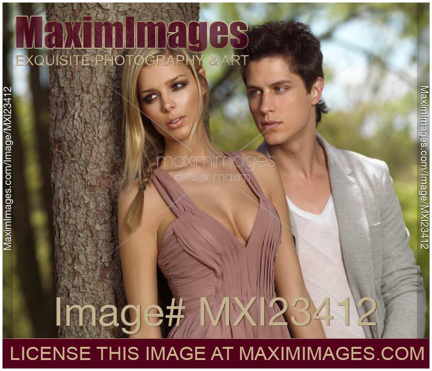 Young Couple in a Park
