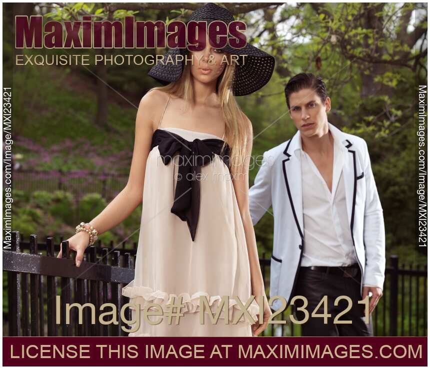 Young Couple in a Park