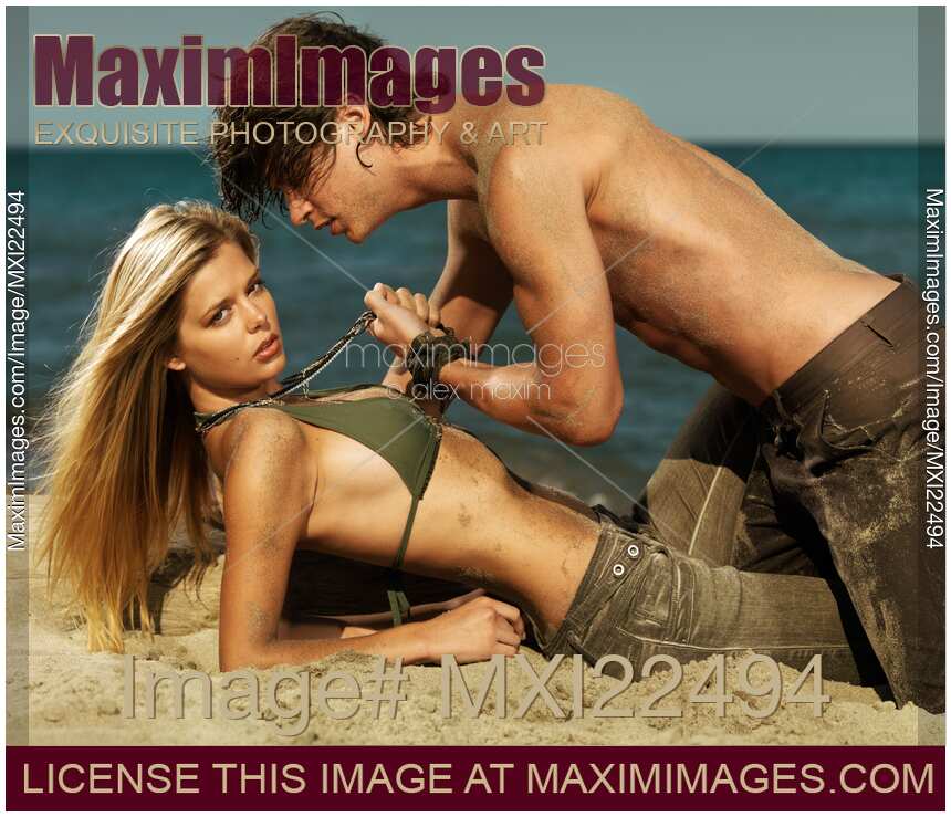 Young Couple on the Beach