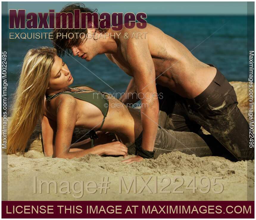 Young Couple on the Beach