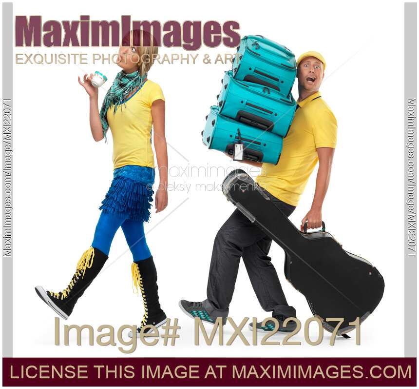 Young Couple Traveling