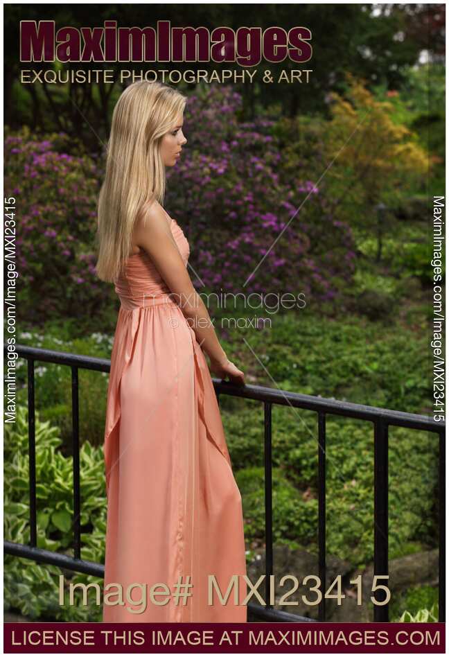 Young Woman in a Garden