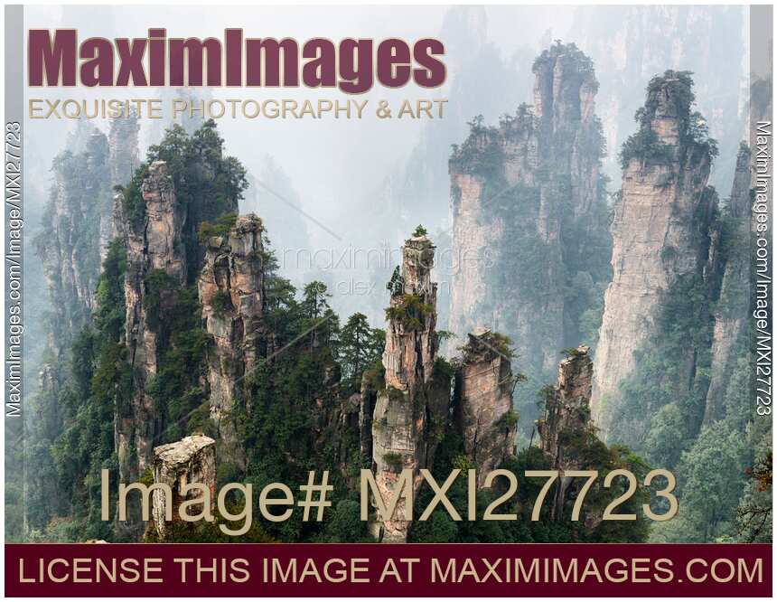 Zhangjiajie National Forest Park scenery