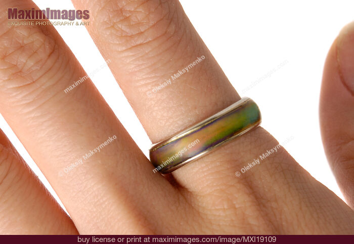 Stock photo of Mood Ring Buy commercial use license at MaximImages