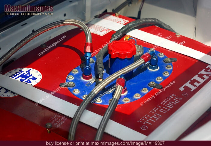 Stock photo of Race Car Fuel Cell Buy commercial use license at MaximImages