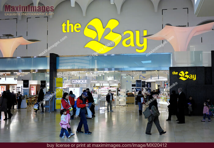 Stock photo of The Bay at Yorkdale Shopping Centre Buy commercial use license at MaximImages