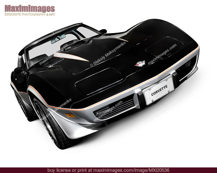 Stock photo of 1978 Chevrolet Corvette C3 Coupe retro sports car Buy commercial use license at MaximImages