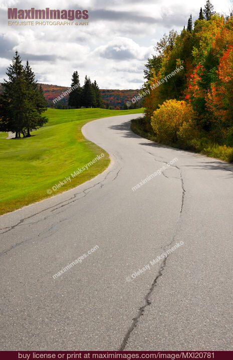 Stock photo of Winding Road Buy commercial use license at MaximImages