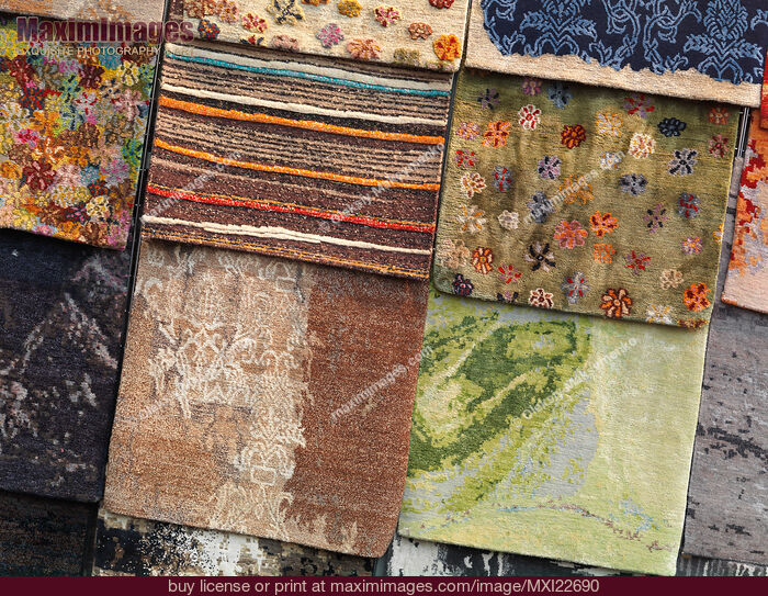Colorful Rugs. Stock Photo MXI22690