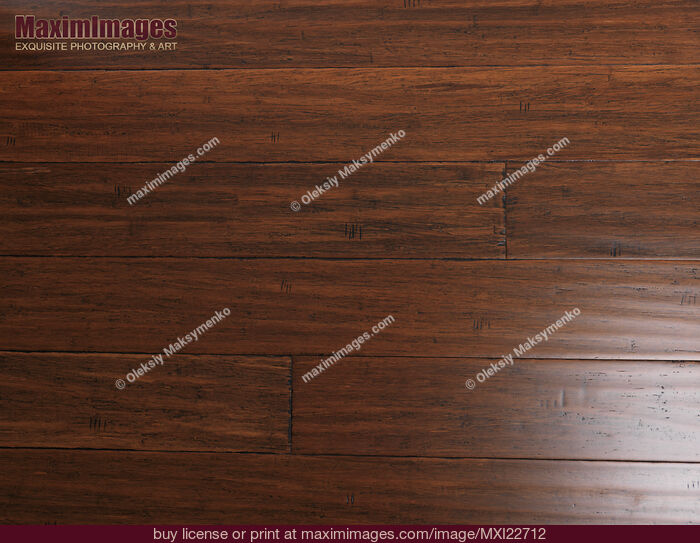 Antique Bamboo Hardwood Flooring. Stock Photo MXI22712