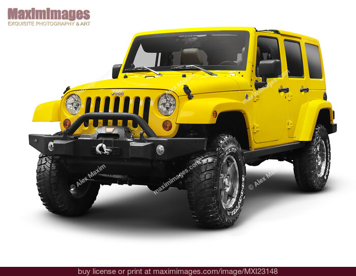 Stock photo of 2011 Jeep Wrangler Unlimited Sahara Buy commercial use license at MaximImages