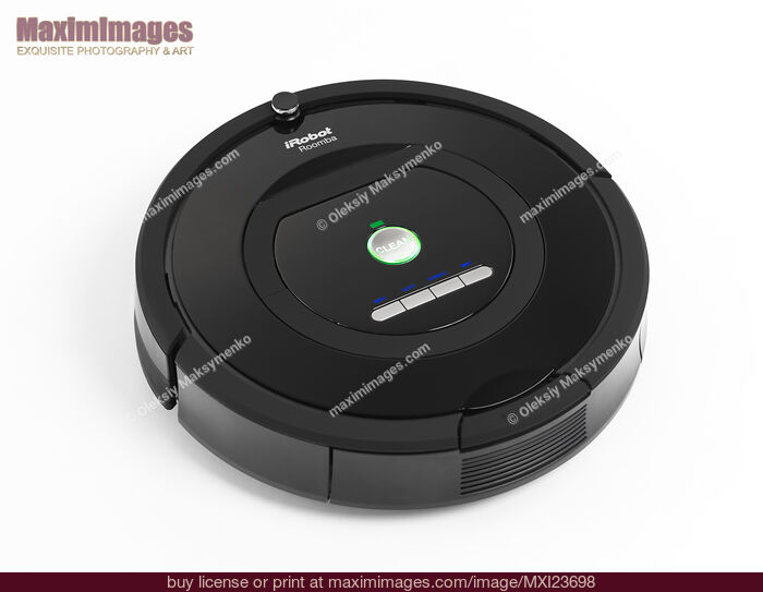 Stock photo of iRobot Roomba 770 Vacuum Cleaner Buy commercial use license at MaximImages