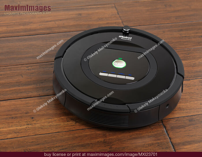 Stock photo of iRobot Roomba 770 Vacuum Cleaner Buy commercial use license at MaximImages