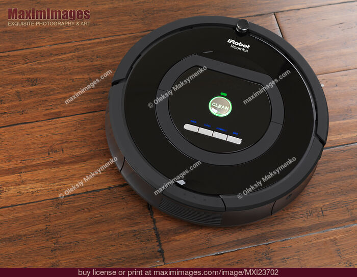 Stock photo of iRobot Roomba 770 Vacuum Cleaner Buy commercial use license at MaximImages