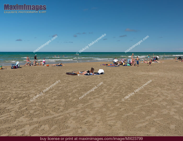 Stock photo of Sauble beach Ontario Canada Buy commercial use license at MaximImages