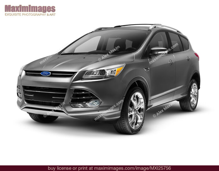 Stock photo of 2013 Ford Escape SUV car Buy commercial use license at MaximImages
